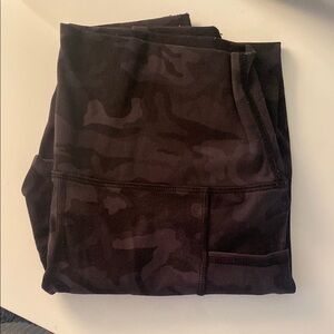 Black Camouflage Leggings
